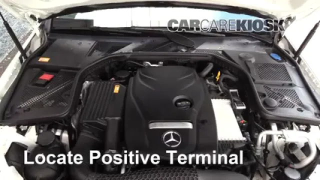 2015 Mercedes-Benz C300 4Matic 2.0L 4 Cyl. Turbo Battery Jumpstart